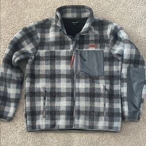 Simply Southern Blue and Gray Fleece Jacket